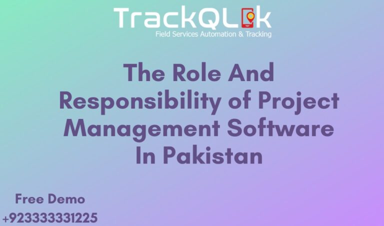 The Role And Responsibility of Project Management Software In Pakistan